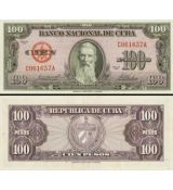 100 Pesos Kuba 1958 P082c UNC