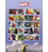 Známky Veľká Británia 2019 Marvel Superheroes MINT bloček