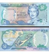 2 Doláre Bermudy 2000 P50 UNC