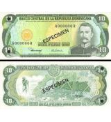 10 Pesos Oro Dominikánska republika 1978 P119-s1 UNC