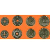 Nórsko 1-5-10-20 Kroner 2003-2012 UNC, sada mincí