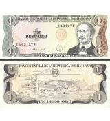 1 Peso Oro Dominikánska republika 1988 P126c UNC