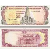 50 Pesos Oro Dominikánska republika 1991 P135a UNC