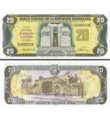 20 Pesos Oro Dominikánska republika 1992 P139a UNC