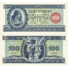 100 forintov Maďarsko 1946 MINTA - REPLIKA
