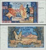 5 Dinárov Alžírsko 1970 P126a UNC