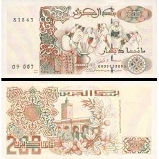 200 Dinárov Alžírsko 1992 P138 UNC