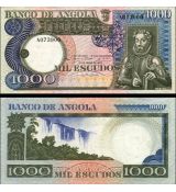 1000 Escudos Angola 1973 P108 UNC