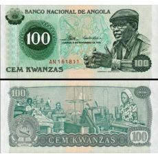 100 Kwanzas Angola 1976 P111a UNC