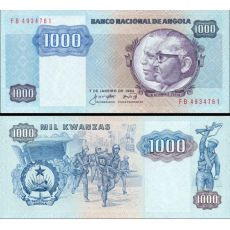 1000 Kwanzas Angola 1984 P121a UNC
