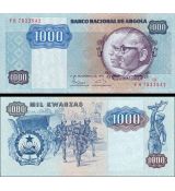 1000 Kwanzas Angola 1987 P121b UNC