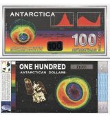 100 Dolárov Antarktída 1996 SPECIMEN UNC