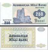 250 Manat Azerbajdžan 1992 P13b UNC