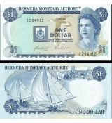 1 Dolár Bermudy 1978-86 P28 UNC