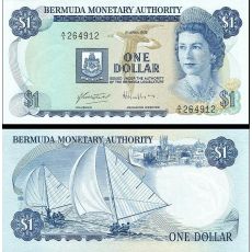 1 Dolár Bermudy 1978-86 P28 UNC