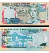 20 Dolárov Bermudy 2000 P53A UNC