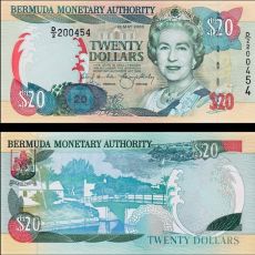 20 Dolárov Bermudy 2000 P53A UNC