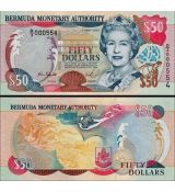 50 Dolárov Bermudy 2007 P54b UNC