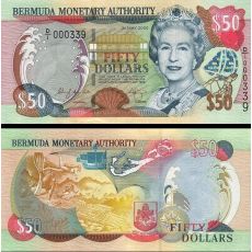 50 Dolárov Bermudy 2000 P54a UNC
