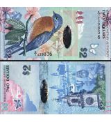 2 Doláre Bermudy 2009 P57 UNC