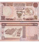 1/2 Dinár Bahrajn 1998 P18 UNC