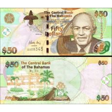 50 Dolárov Bahamy 2006 P75 UNC