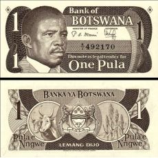 1 Pula Botswana 1983 P06a UNC
