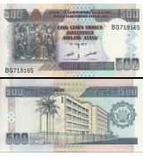 500 Frankov Burundi 2011 P45b UNC