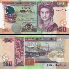 50 Dolárov Belize 2009 P70c UNC