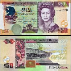 50 Dolárov Belize 2010 P70d UNC