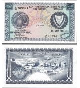 250 Mils Cyprus 1982 P41c UNC