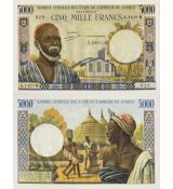 5000 Frankov Benin 1970 P204Bj - REPLIKA