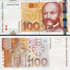 100 Kuna Chorvátsko 2012 P041b UNC